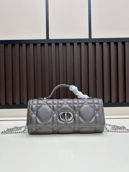 2026 Miss Caro Top Handle Pouch 24cm Lambskin