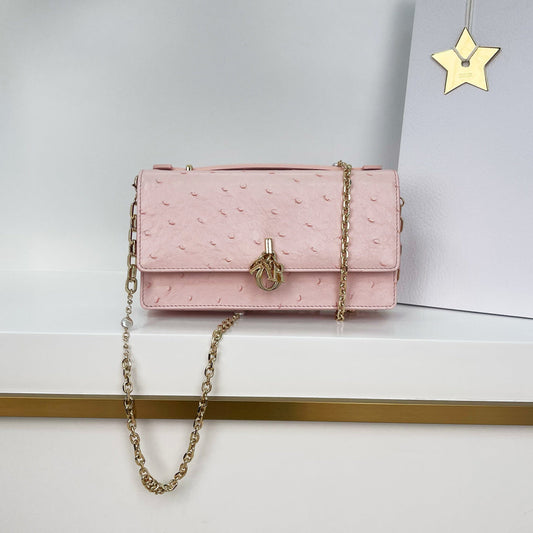 2026 Pearl Clutch Bag 21cm Leather