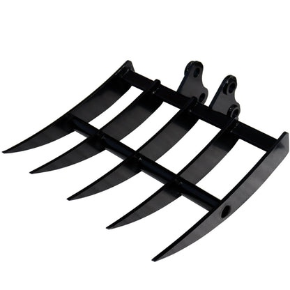 MMS Narrow Bucket Ripper Rake Auger Total  8 pcs Attachment for Mini Excavator