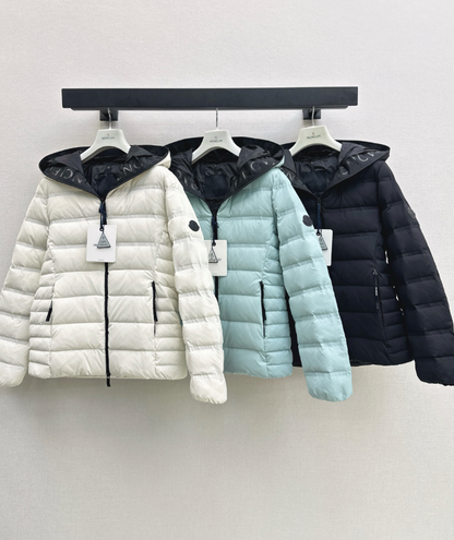26Latest Autumn/Winter Hooded Down Jacket with Dual Pockets