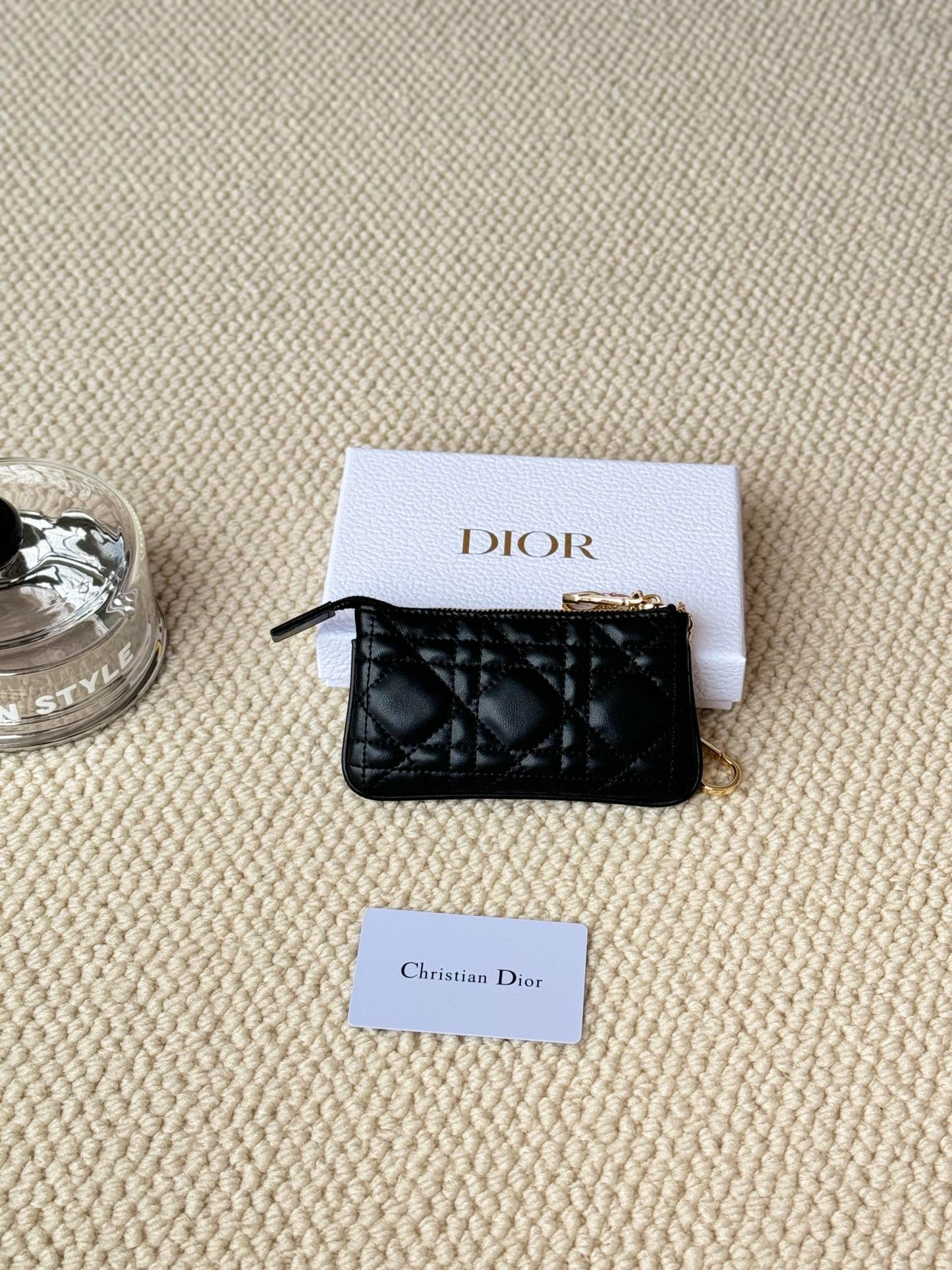 Dior 2026 Key Pouch 14.5cm Lambskin