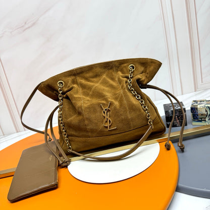 YSL 2026 Jamie Shopping Bag 29cm Suede And Calfskin