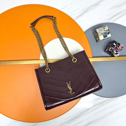 YSL 2026 Niki Large Shopping Bag 33cm And 25cm Calfskin