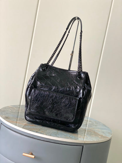 YSL 2026 Saint Laurent Niki Shopping Bag 30cm Calfskin