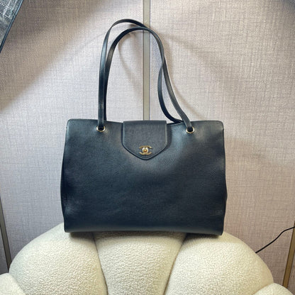 Chanel 2026 Large Shopping Bag 46cm Calfskin