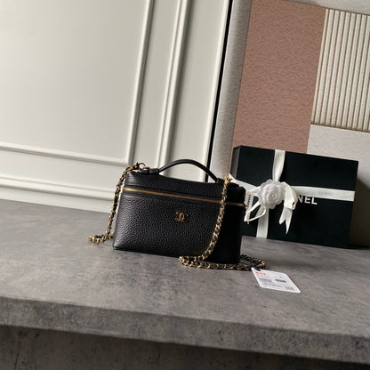 Chanel 2026 Vanity Bag 19.5cm Grained Calfskin