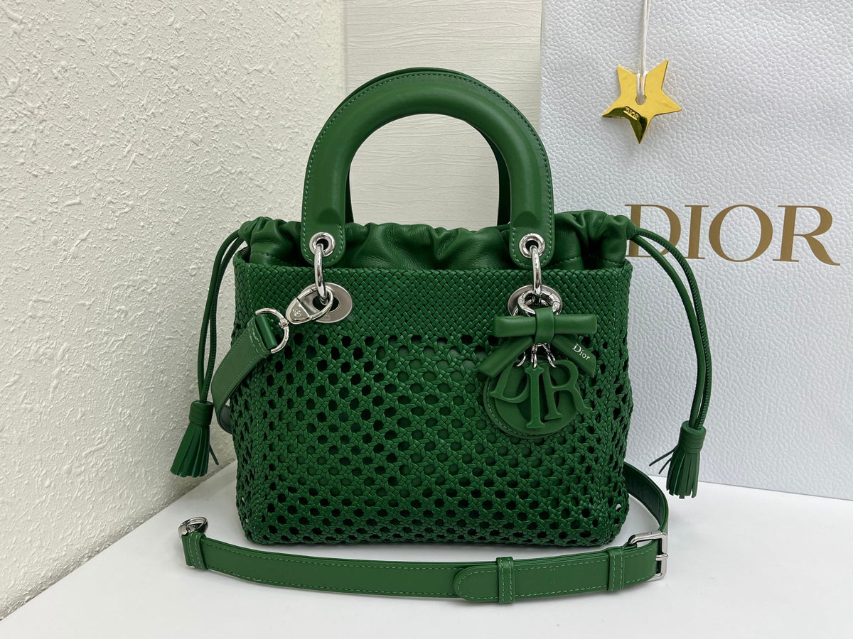 2026 Woven Bag 24cm Lambskin