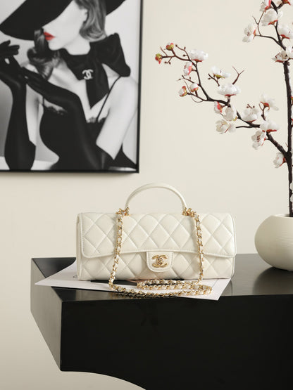 Chanel 2026 Classic Top Handle Bag 25cm Calfskin