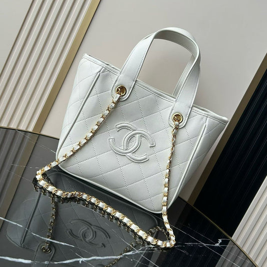 2026 Double C Tote Bag Calfskin