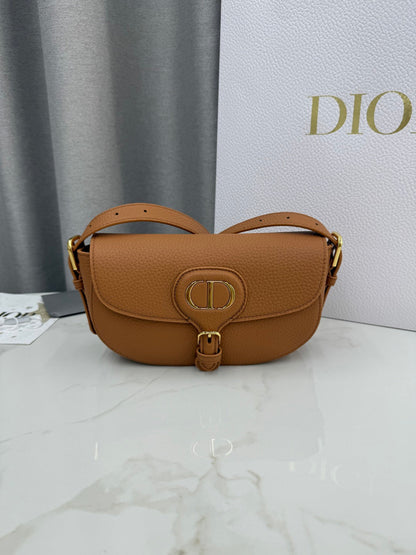 Dior 2026 Bobby East-West Bag 21cm Multicolors Fabric and Grained Calfskin