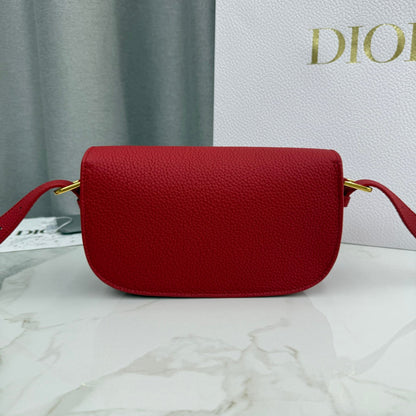 Dior 2026 Bobby East-West Bag 21cm Multicolors Fabric and Grained Calfskin