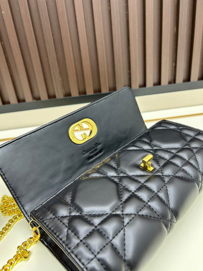 2026 Miss Caro Top Handle Pouch 24cm Lambskin