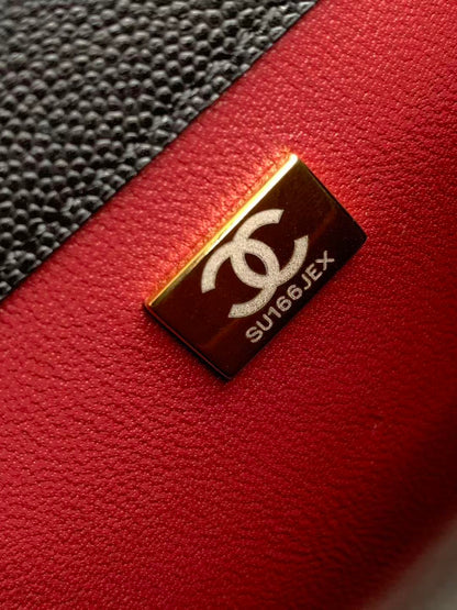 Chanel 2026 Flap Bag 24cm Pebbled Calfskin