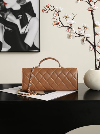 Chanel 2026 Classic Top Handle Bag 25cm Calfskin