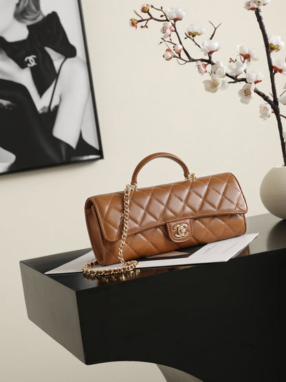 Chanel 2026 Classic Top Handle Bag 25cm Calfskin
