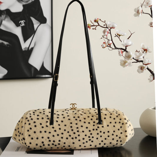2026 Flap Patchwork Design Bag Multicolors Suede Leather 387752