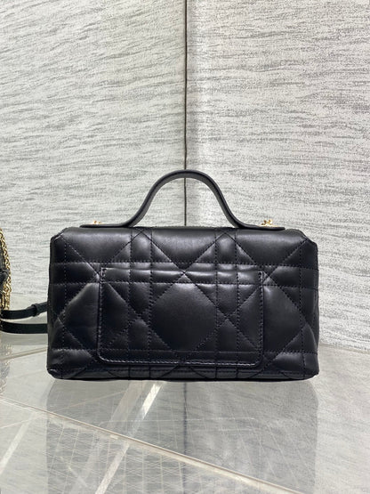 Dior 2026 My Tender Dior Top Handle Bag 21cm Lambskin