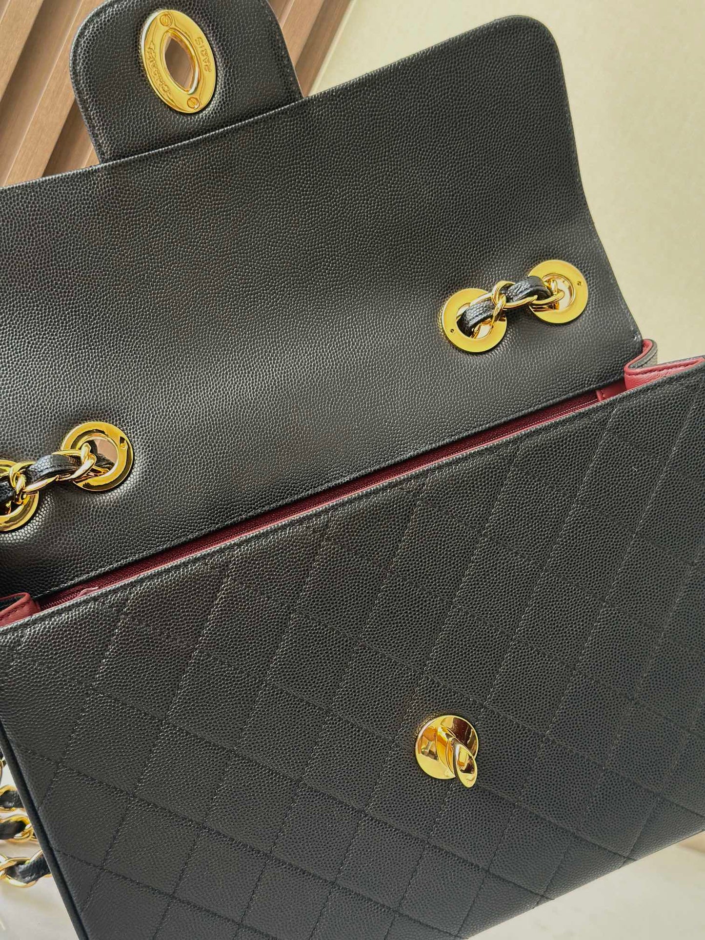 Chanel 2026 Classic Flap Bag 30cm Lambskin Gold Hardware