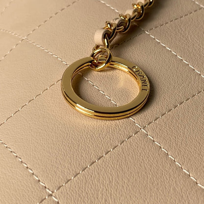 Chanel 2026 Bucket Bag 27.5cm Suede Calfskin
