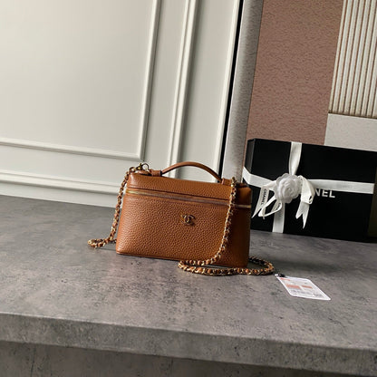 Chanel 2026 Vanity Bag 19.5cm Grained Calfskin