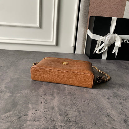 Chanel 2026 Vanity Bag 19.5cm Grained Calfskin