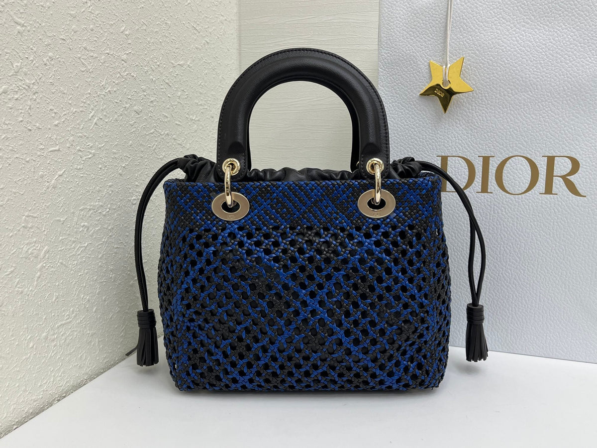 2026 Woven Bag 24cm Lambskin