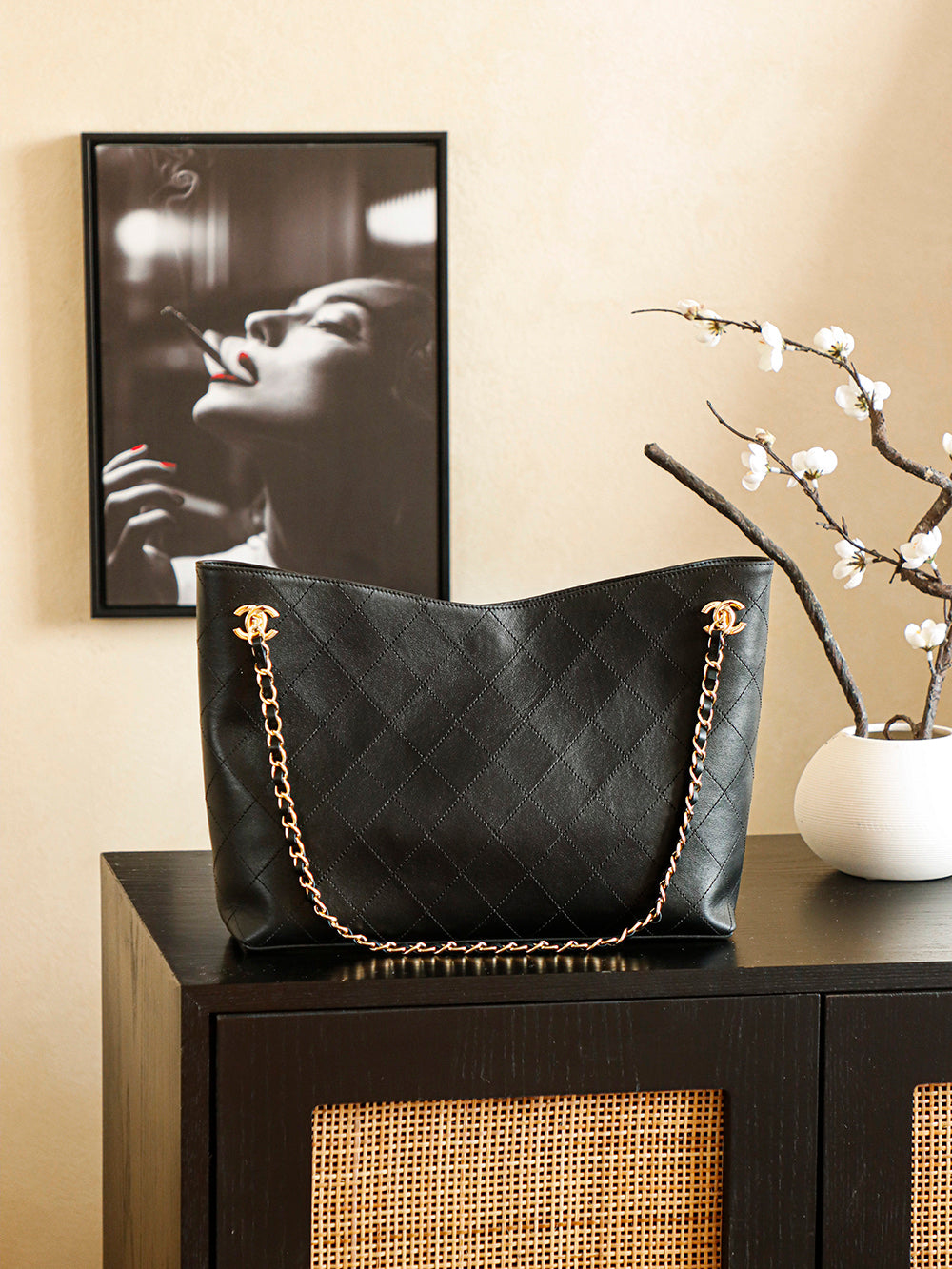 Chanel 2026 Tote Bag 38cm Lambskin