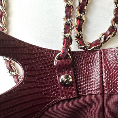 Chanel 2026 Lizard-Embossed Nano 31 Bag 20.5cm Calfskin