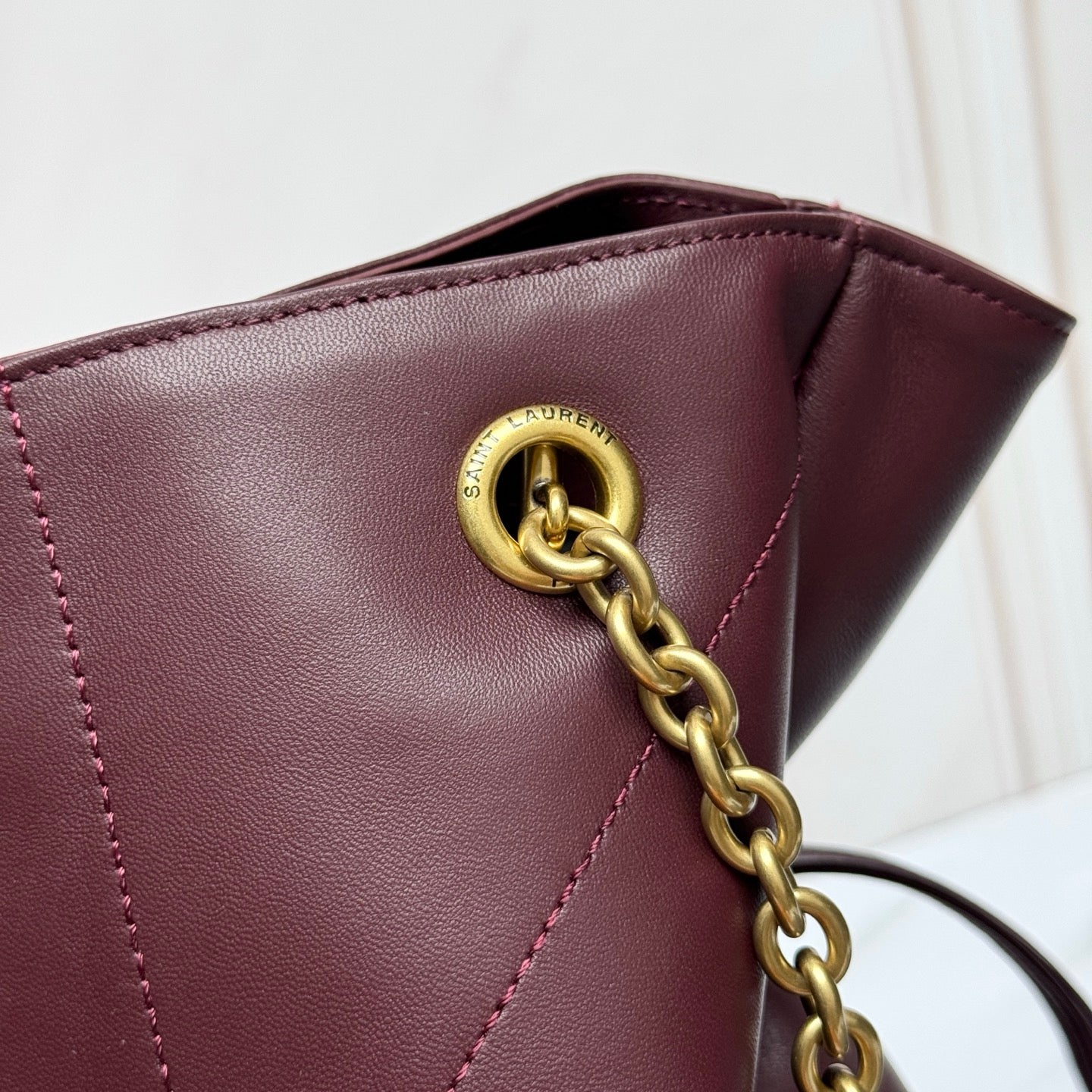 YSL 2026 Jamie Shopping Bag 34cm Suede And Calfskin