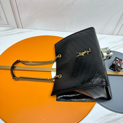 YSL 2026 Niki Large Shopping Bag 33cm And 25cm Calfskin