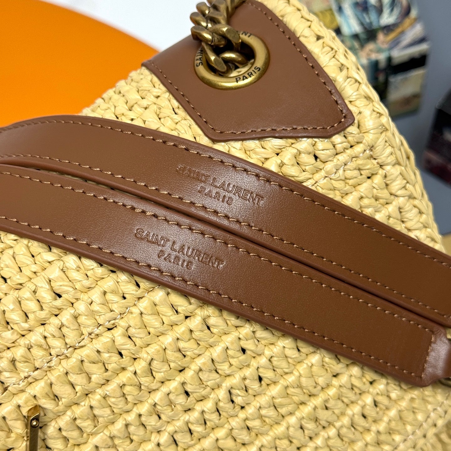 YSL 2026 Niki Medium Handbag Beige Woven