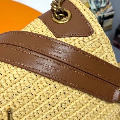 YSL 2026 Niki Medium Handbag Beige Woven