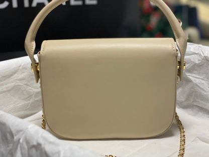 Chanel 2026 Flap Bag 17cm Lambskin Gold Hardware