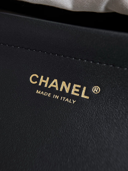 Chanel 2026 Leopard Print Baguette Bag Tweed Leather