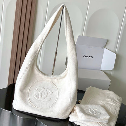 Chanel 2026 Coco Beach Shoulder Bag Cotton
