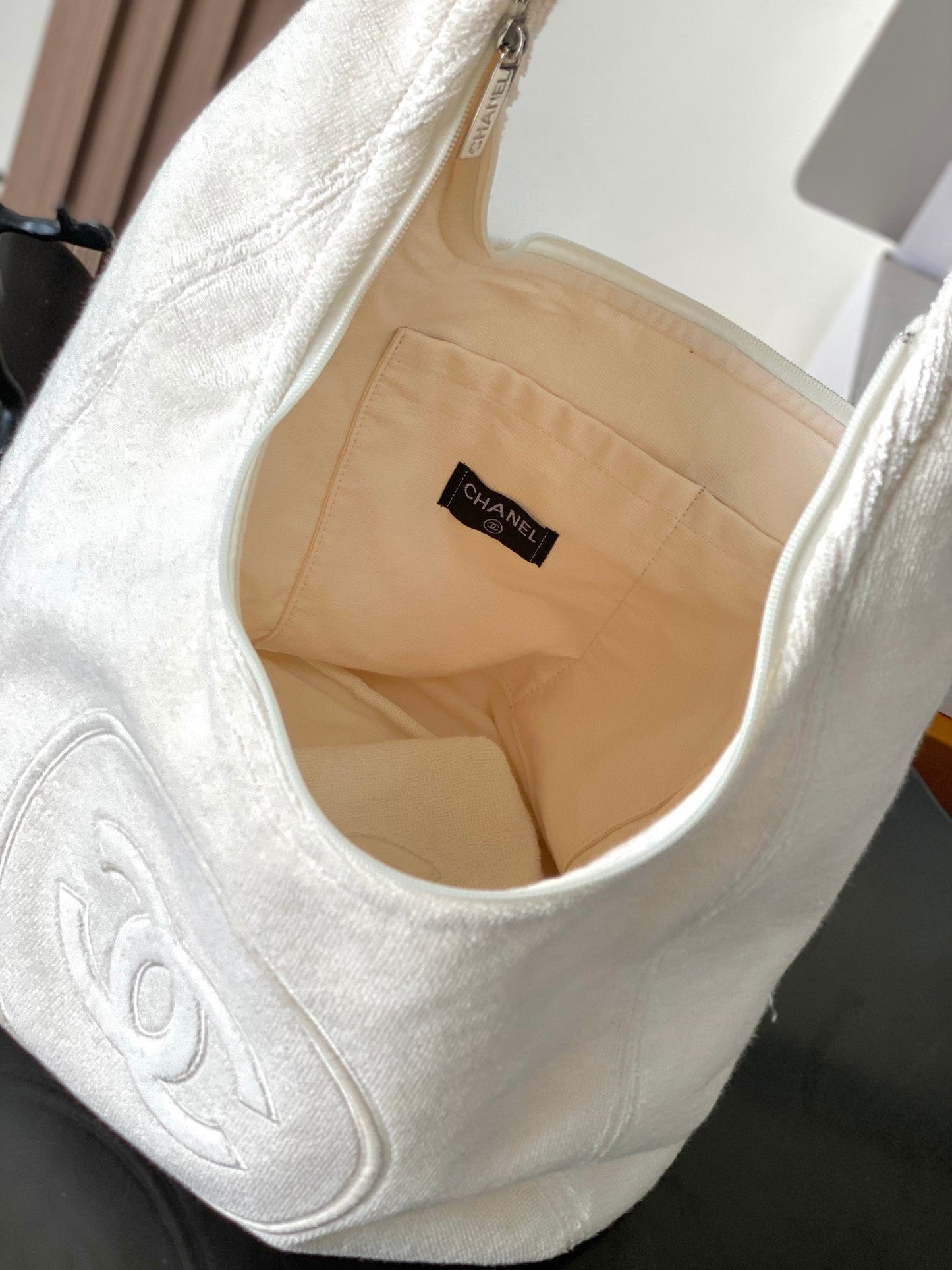 Chanel 2026 Coco Beach Shoulder Bag Cotton