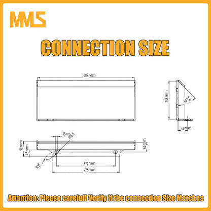 MMS 40" Root Grapple Attachments for Mini Skid Steer Loader