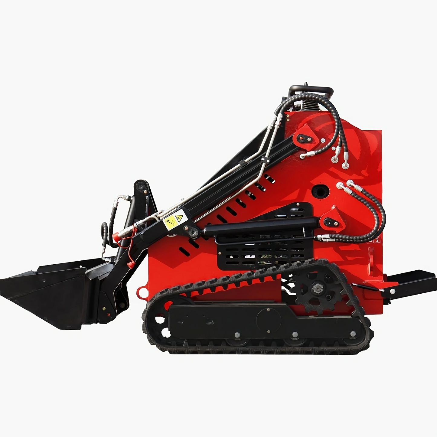 MS360  Mini Stand On Skid Steer Track Loader With 13.5HP Gas Engine