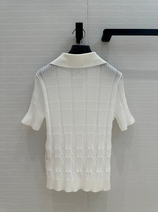 25ss knitted polo shirt