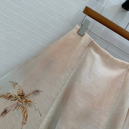 25ss silk skirt