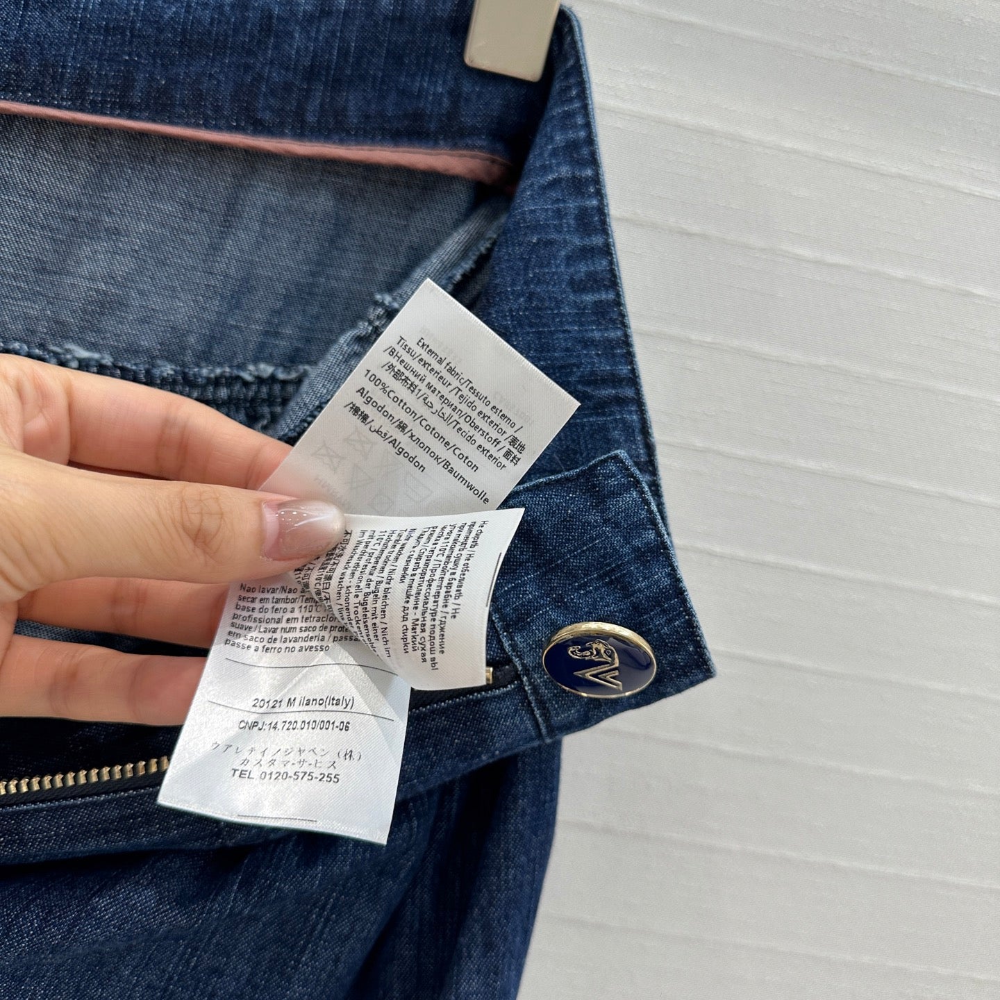 25ss denim skirt