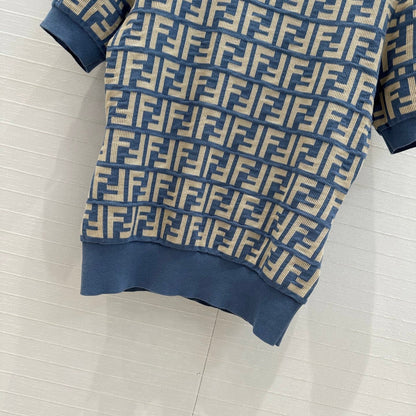 25ss knitted crop t-shirt