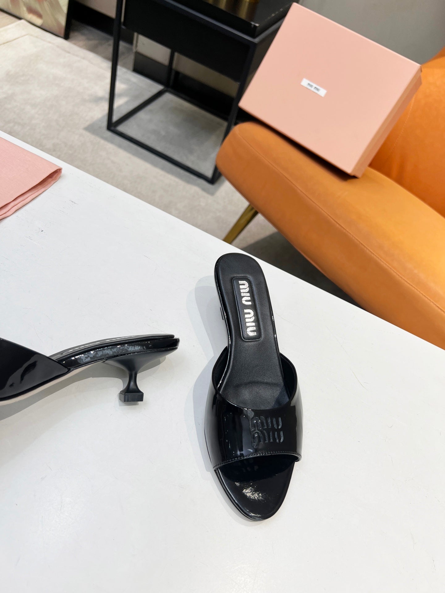 leather slippers
