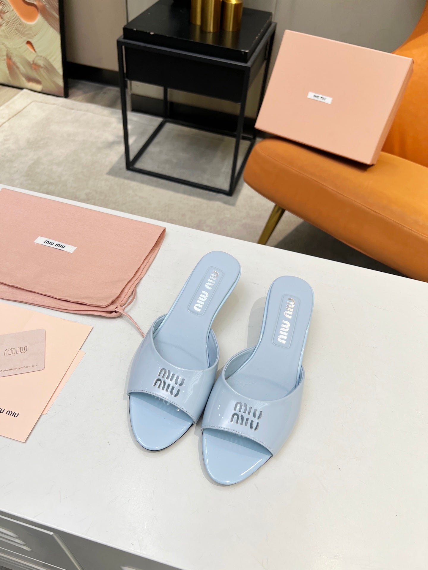 leather slippers
