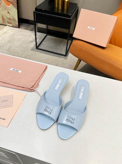 leather slippers