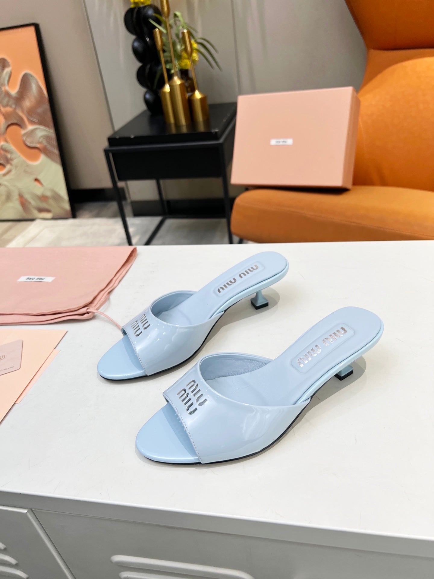leather slippers
