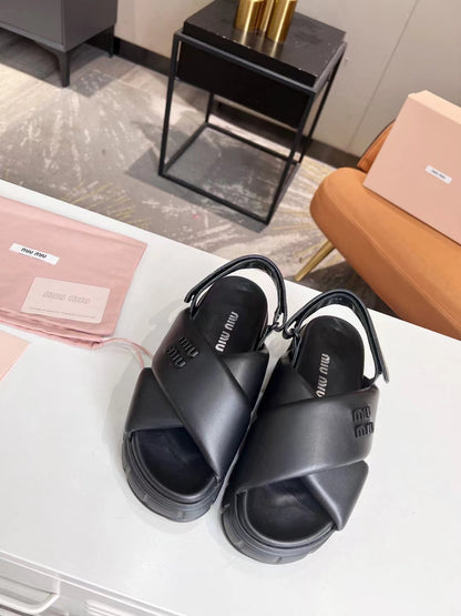 leather sandals