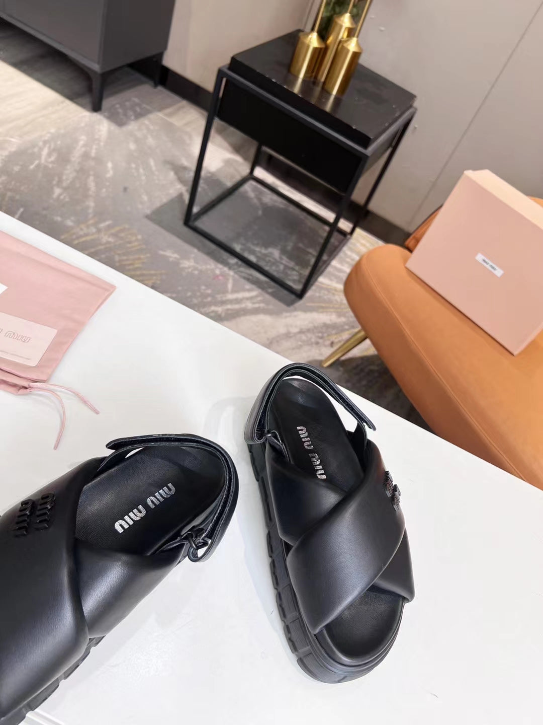 leather sandals