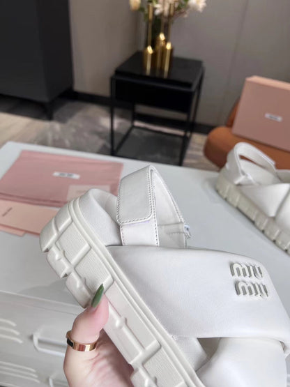 leather sandals