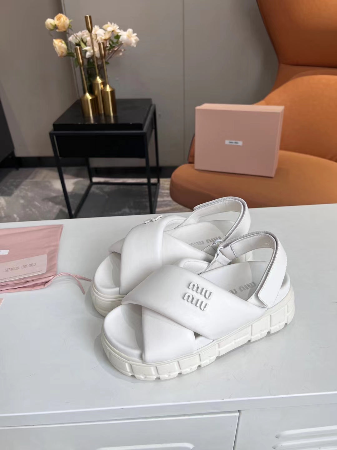 leather sandals